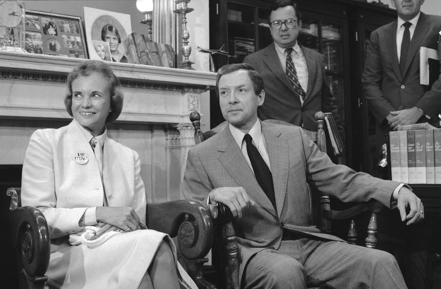 Sandra Day O’Connor with Orrin Hatch